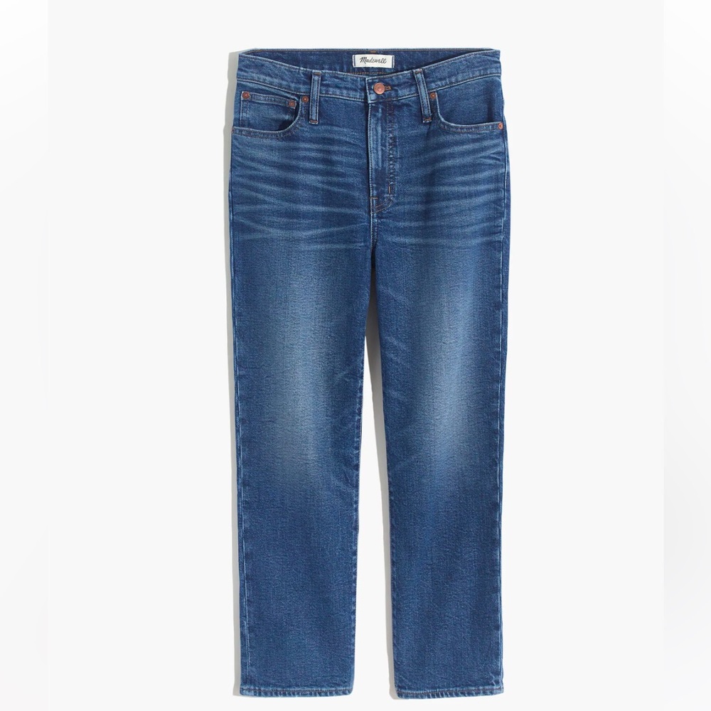 Mid-Rise Classic Straight Jeans in Carsondale Wash Size 31
